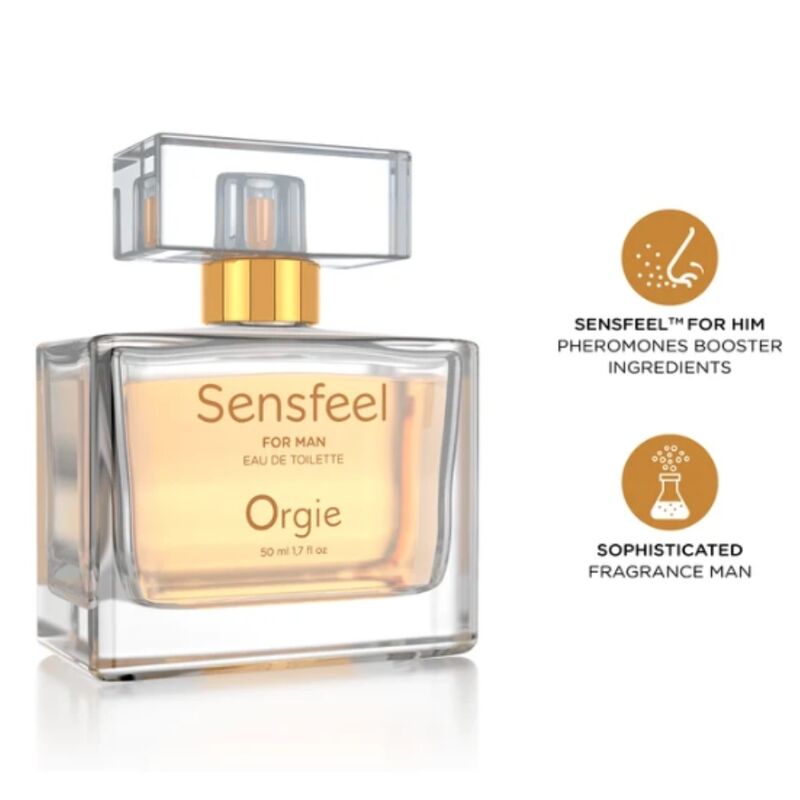 Orgie - Sensfeel Pour Homme Pheromone Booster Eau De Toilette 50 Ml