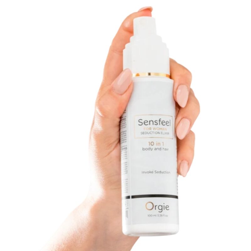 Orgie - Sensfeel Élixir De Séduction Pour Femme 10 En 1 Corps Et Cheveux 100 Ml - Image 3