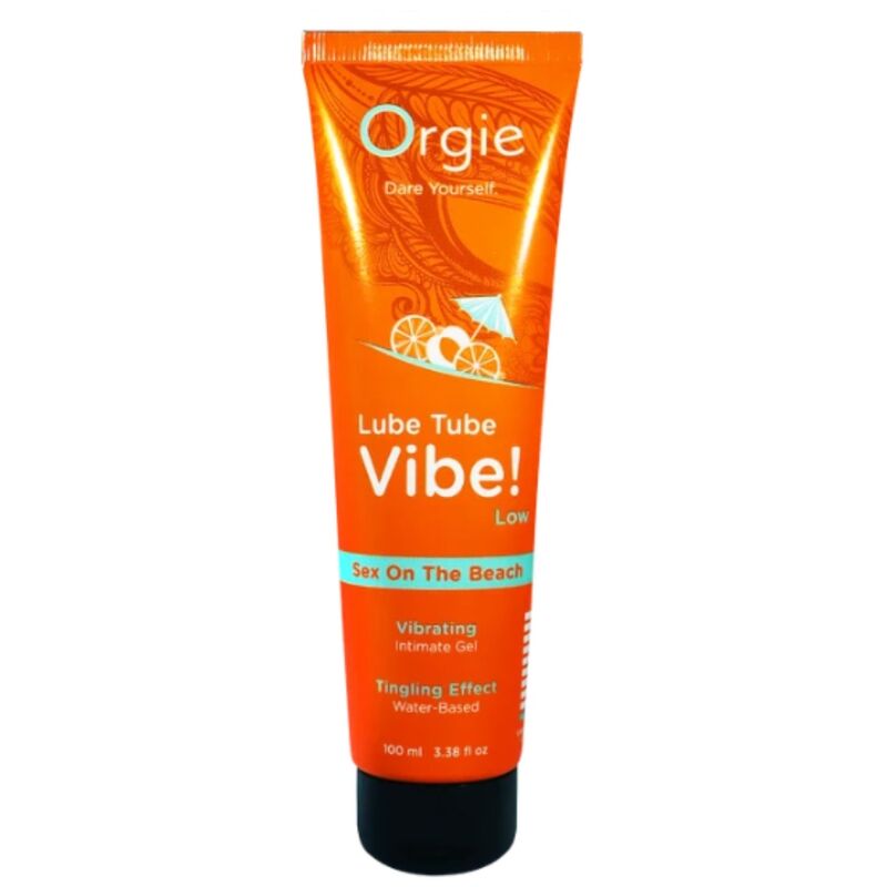 Orgie - Lube Tube Vibe! Sex On The Beach Gel Intime À Peine Légèrement Frottant 100 Ml - Image 3