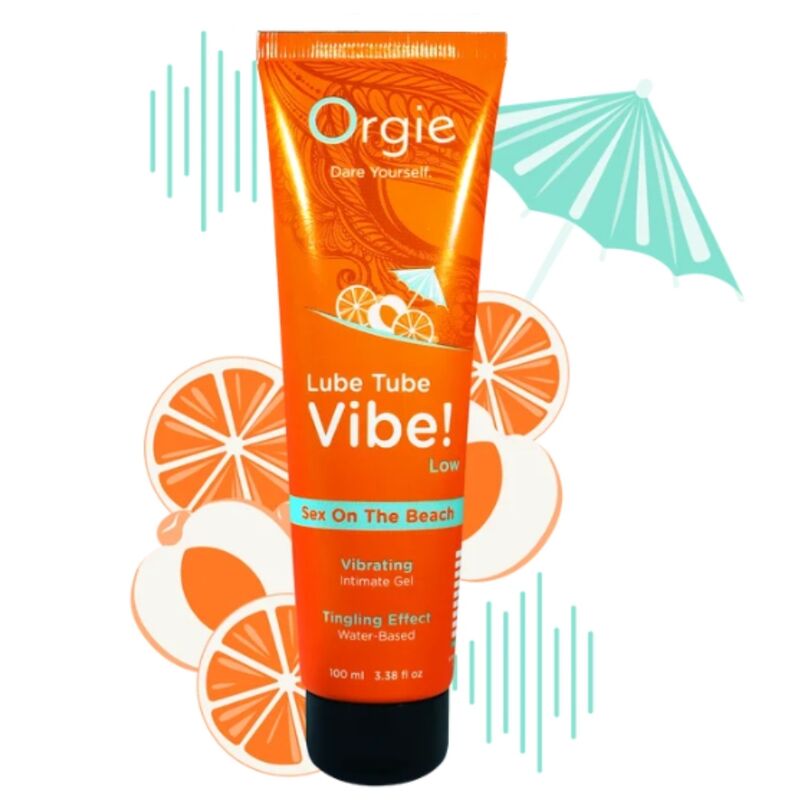 Orgie - Lube Tube Vibe! Sex On The Beach Gel Intime À Peine Légèrement Frottant 100 Ml - Image 4