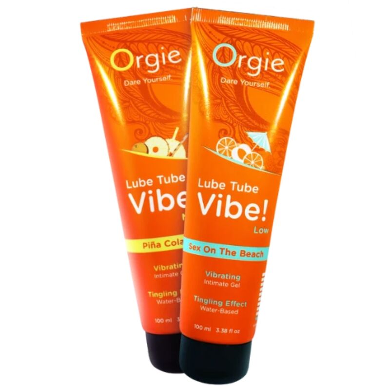 Orgie - Lube Tube Vibe! Sex On The Beach Gel Intime À Peine Légèrement Frottant 100 Ml - Image 5