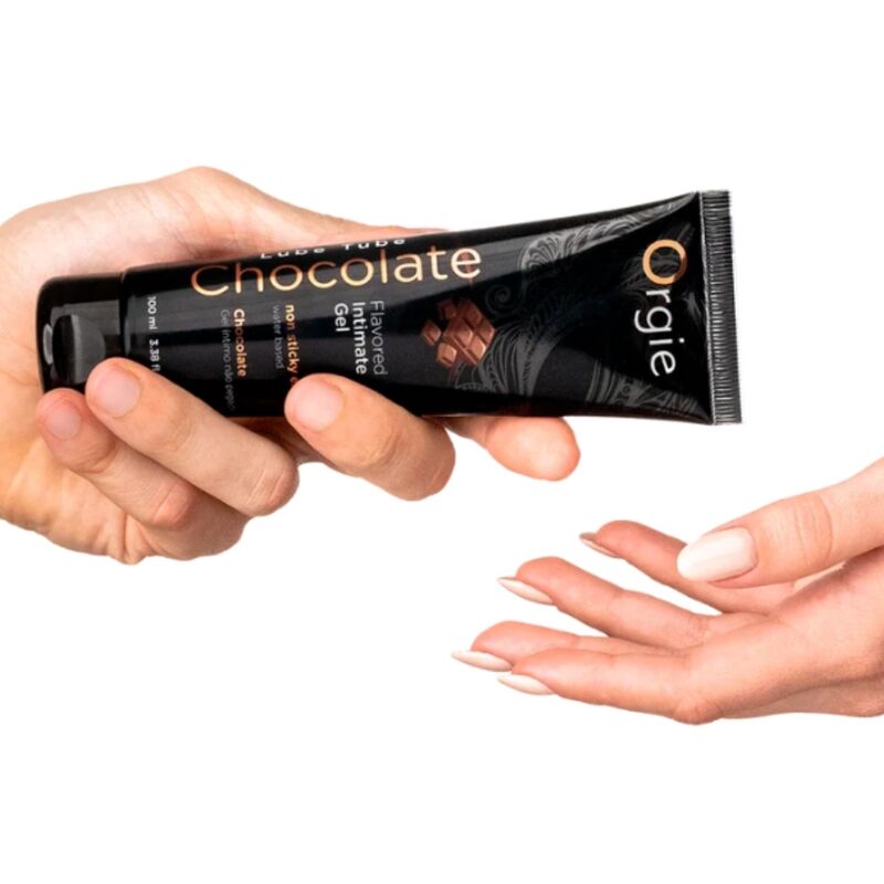 Orgie - Tube De Lubrifiant Chocolat Gel Intime À Base De Eau 100 Ml - Image 3