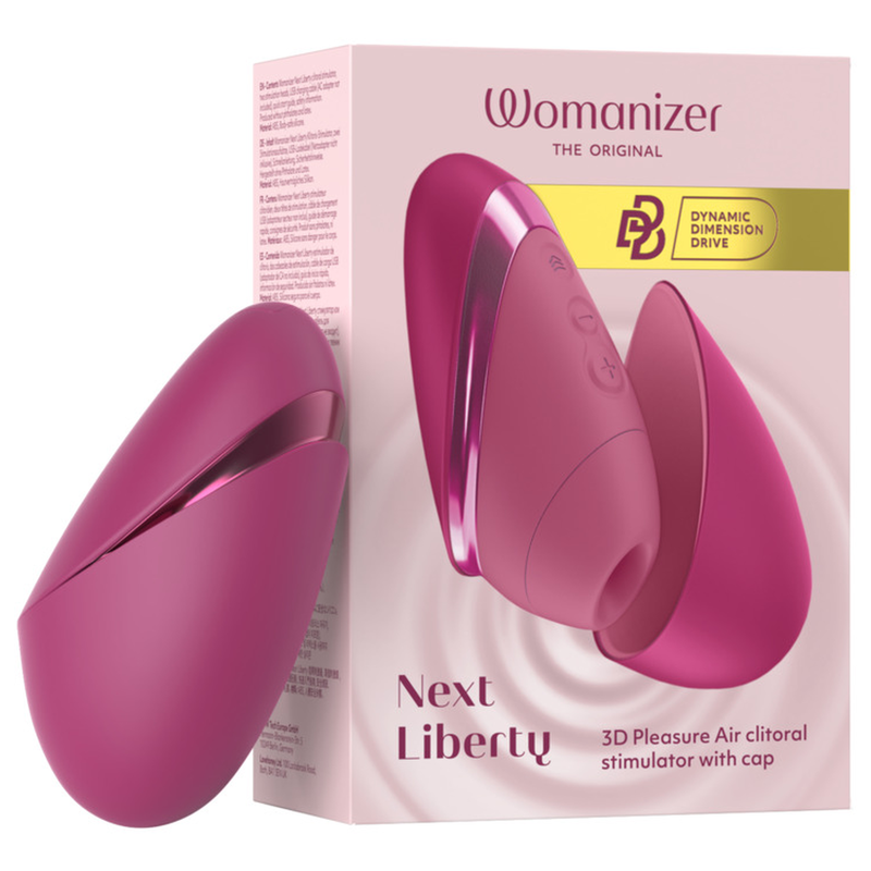 Womanizer - Stimulateur Clitorial 3D Next Liberty Rose Intense Air De Plaisir - Image 4