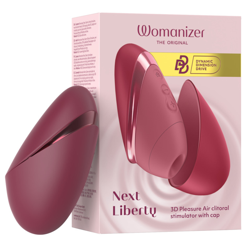 Womanizer - Stimulateur Clitorial 3D Next Liberty Bordeaux - Image 3