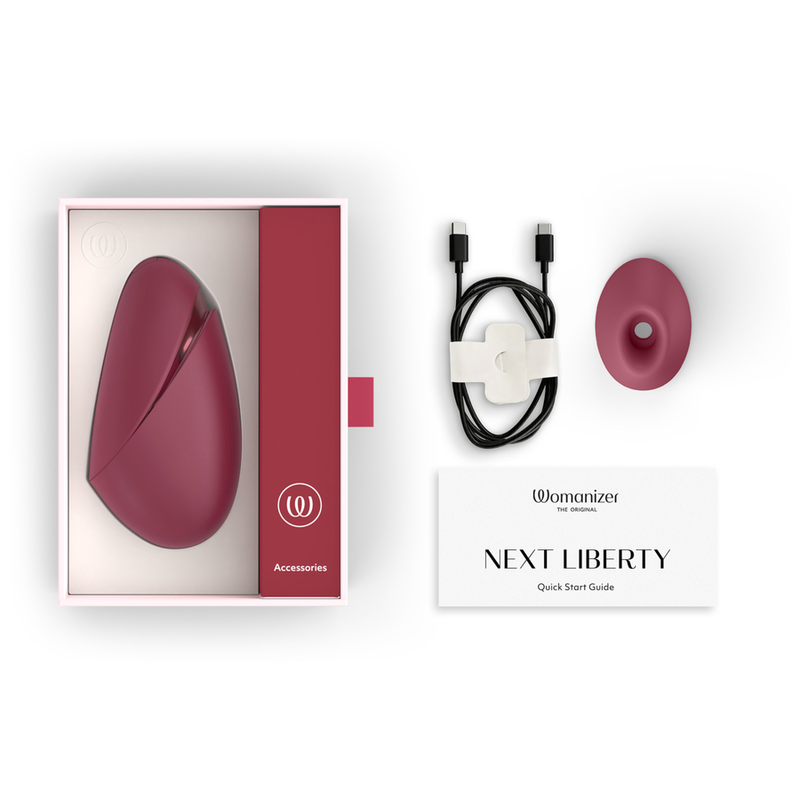 Womanizer - Stimulateur Clitorial 3D Next Liberty Bordeaux - Image 5