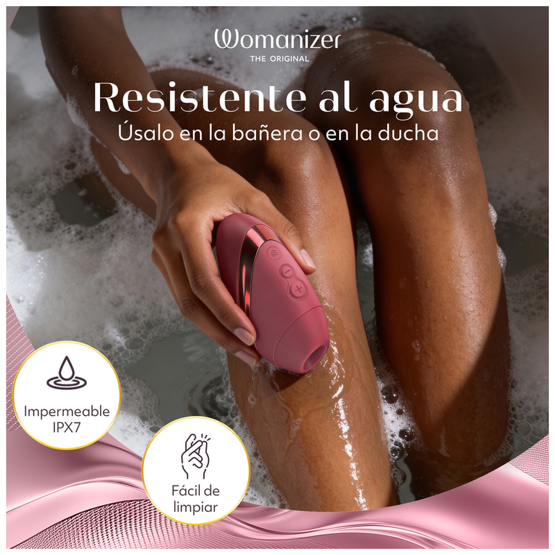 Womanizer - Stimulateur Clitorial 3D Next Liberty Bordeaux - Image 11