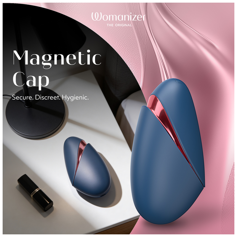 Womanizer - Next Liberty 3D Pleasure Air Stimulateur Clitorial Bleu/Rouge - Image 6