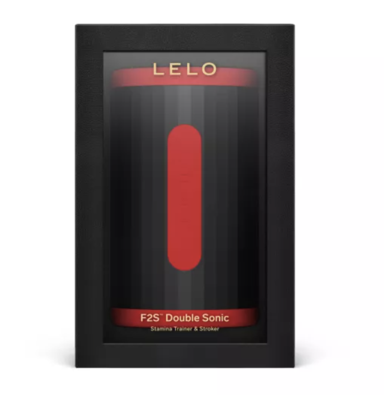 Lelo - F2S Double Sonic Stroker Mâle Avec Double Stimulation Sonique Rouge - Image 4