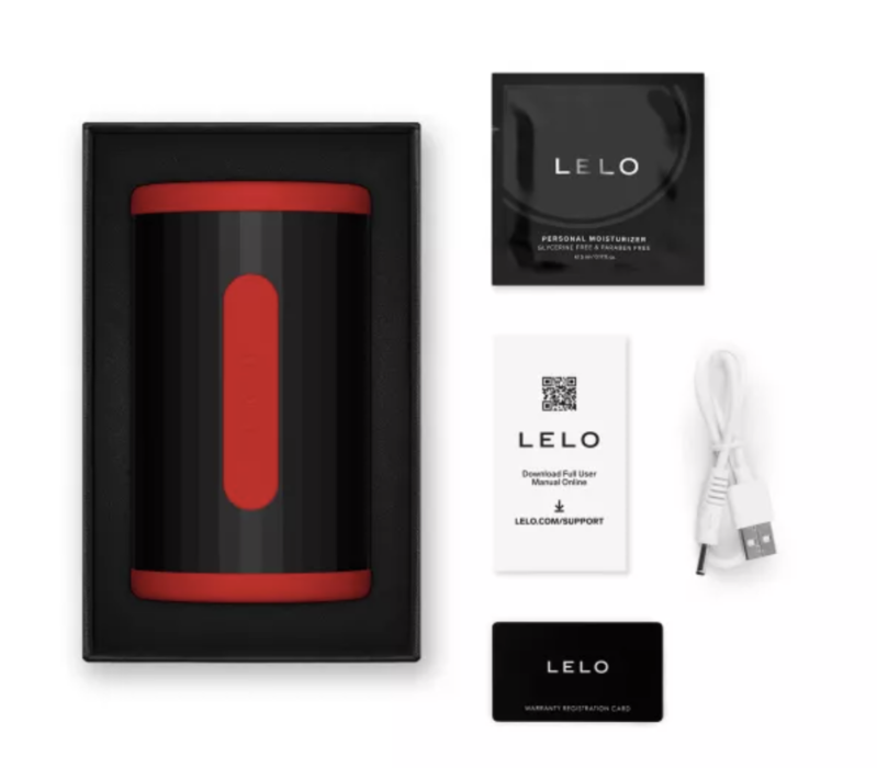 Lelo - F2S Double Sonic Stroker Mâle Avec Double Stimulation Sonique Rouge - Image 6