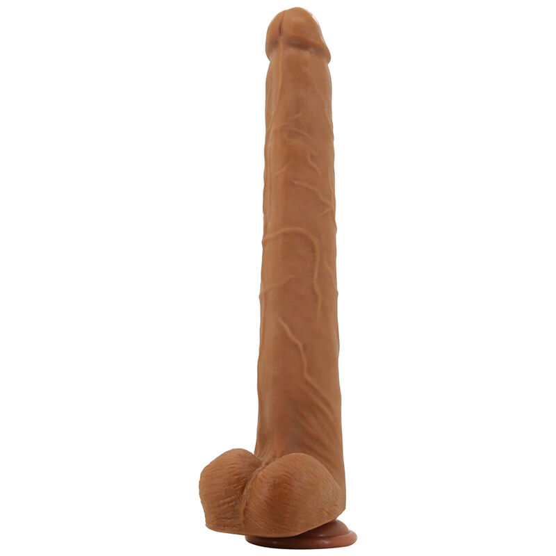 Pretty Love - Viggo Realistic Soft-Touch Skin-Sliding Dildo 36,5 Cm Brown - Image 4