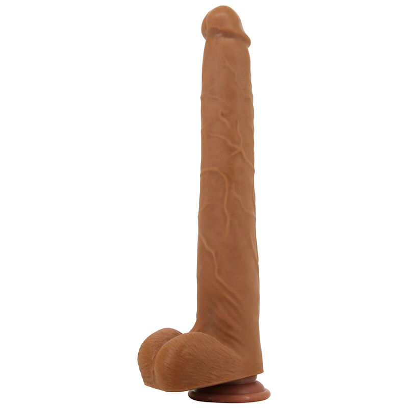 Pretty Love - Viggo Realistic Soft-Touch Skin-Sliding Dildo 36,5 Cm Brown - Image 5