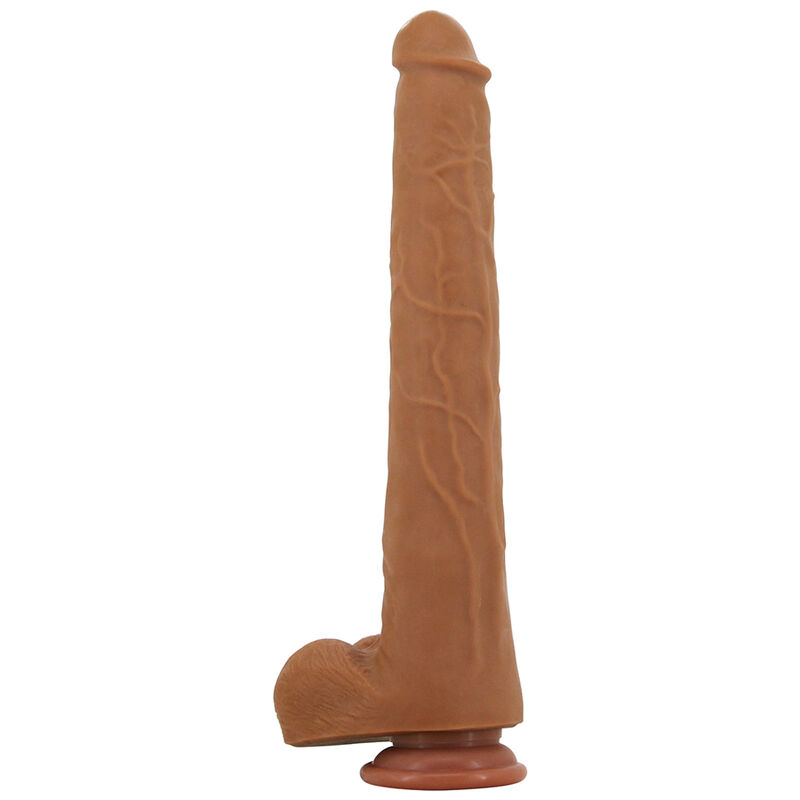 Pretty Love - Viggo Realistic Soft-Touch Skin-Sliding Dildo 36,5 Cm Brown - Image 7