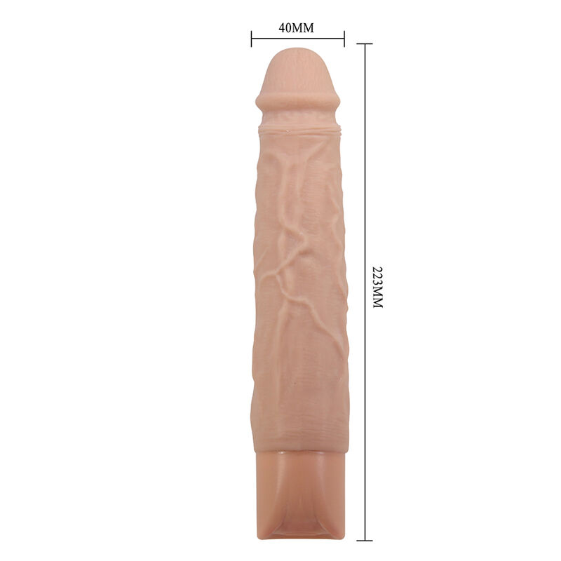 Pretty Love - Kessler Realistic Vibrating Dildo With 10 Vibration Modes And 10 Throws, 22 Cm Natural - Image 9