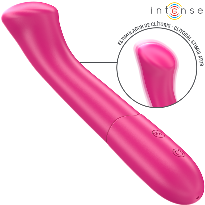 Intense - Paty 19 Cm Flexible 10 Vibrations Modèle 2 Rose - Image 4