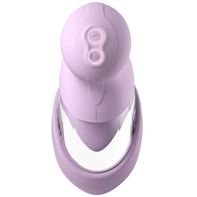 Fantasy For Her - Veloura Touch Pleasure Pump Pompe Intime Avec Succion Et Vibration Violette - Image 3