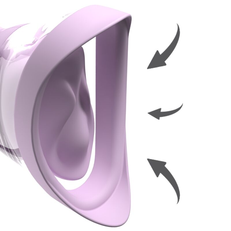 Fantasy For Her - Veloura Touch Pleasure Pump Pompe Intime Avec Succion Et Vibration Violette - Image 5