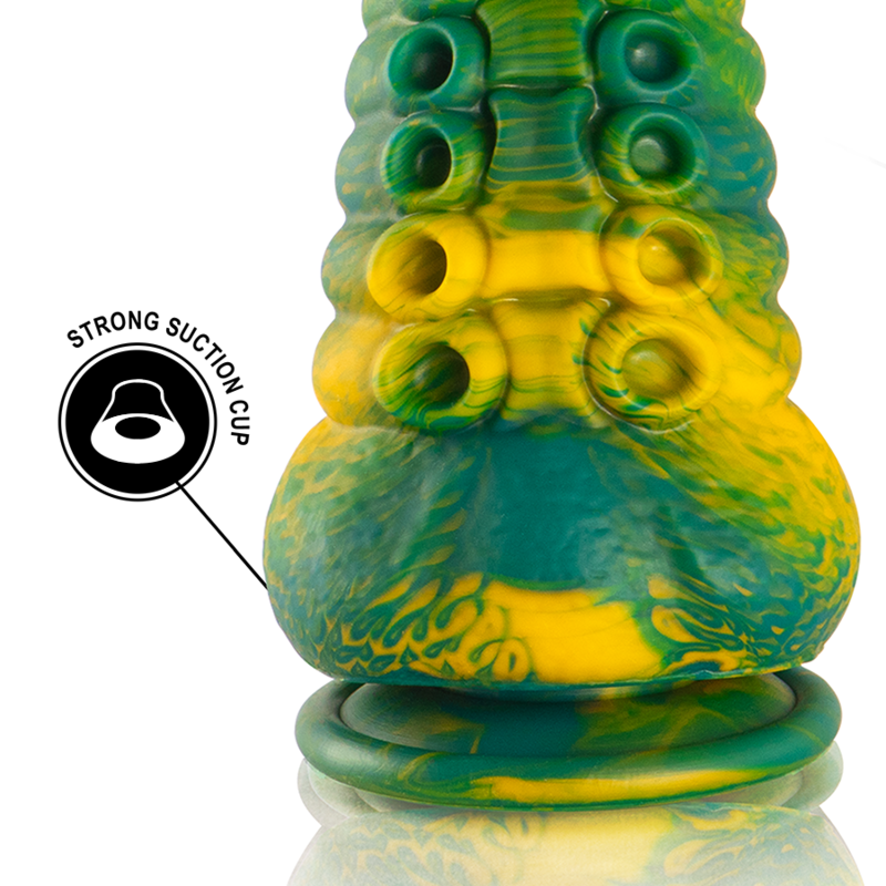 Epic - Godemichet Tentacule Vert Cetus Grande Taille - Image 9