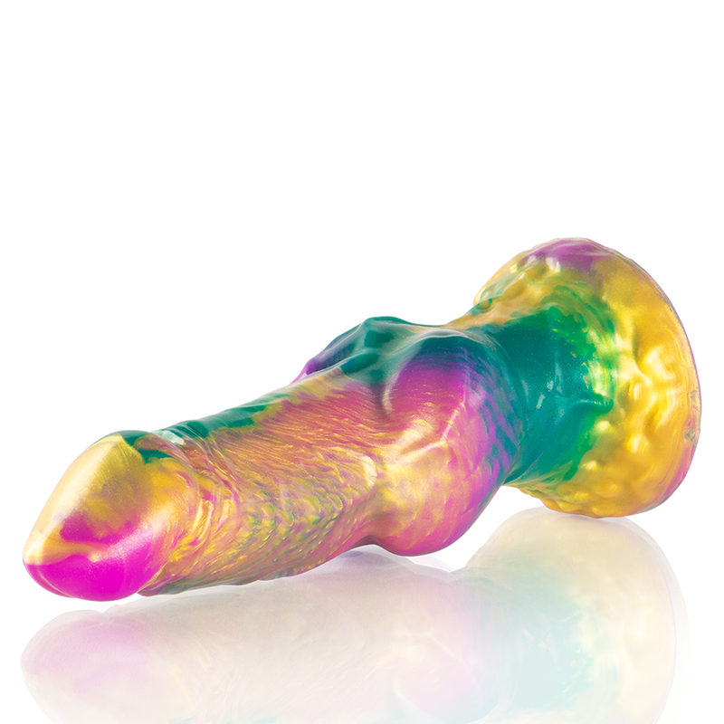 Epic - Godemichet Iris Avec Testicules Arc-En-Ciel De Plaisir - Image 8