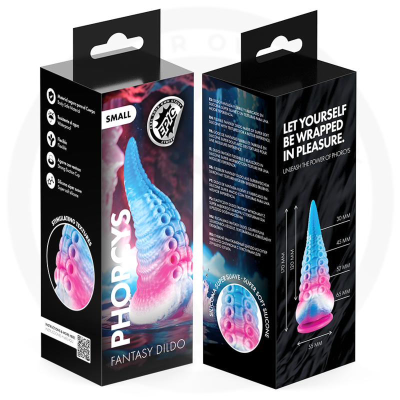 Epic - Phorcys Godemichet À Tentacules Bleus Petite Taille - Image 11