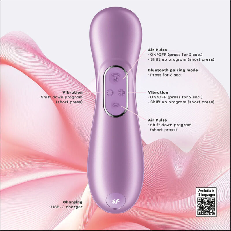 Satisfyer - Pro 2 Génération 4 Stimulateur Clitorial Améthyste - Image 8
