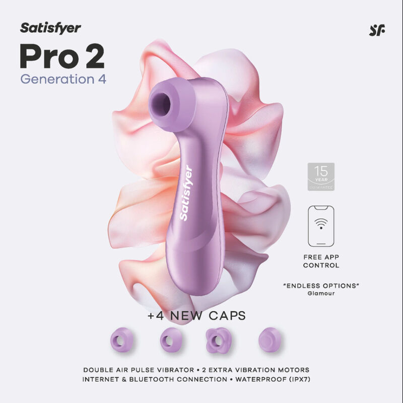 Satisfyer - Pro 2 Génération 4 Stimulateur Clitorial Améthyste - Image 9
