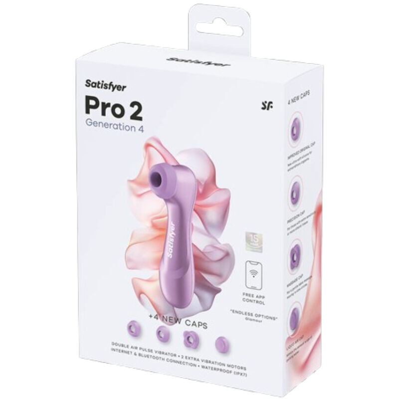 Satisfyer - Pro 2 Génération 4 Stimulateur Clitorial Améthyste - Image 10