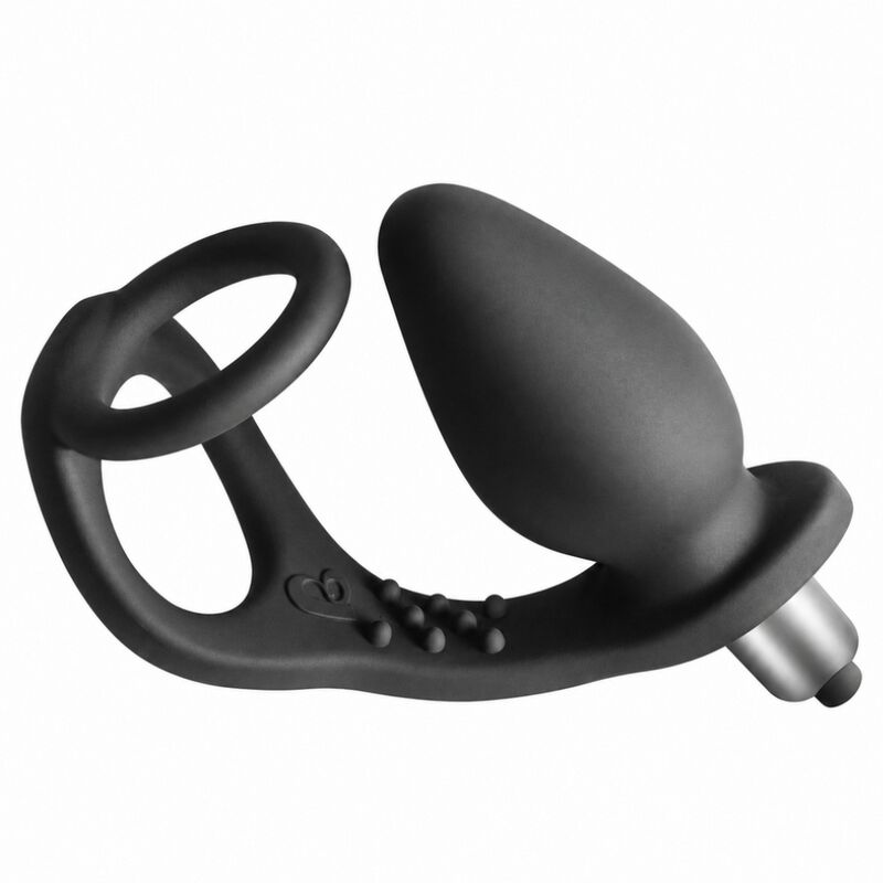 Rocks-Off - Vibrateur De Prostate Ro-Zen Avec Double Anneau, 7 Vitesses, Noir Onyx - Image 4