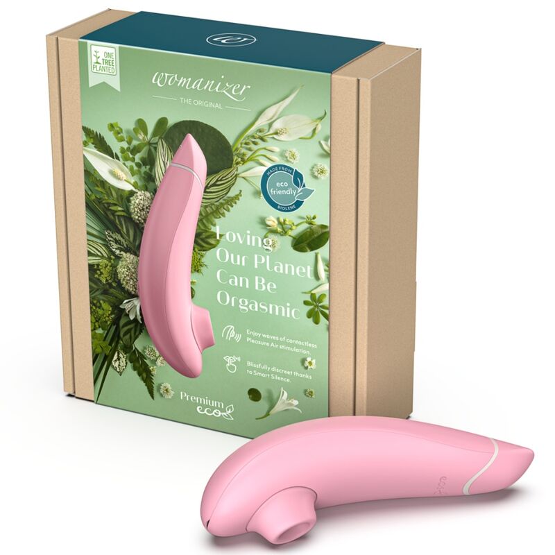 Womanizer - Stimulateur Clitorial À Succion Écologique Premium - 12 Niveaux D'intensité Rose - Image 3