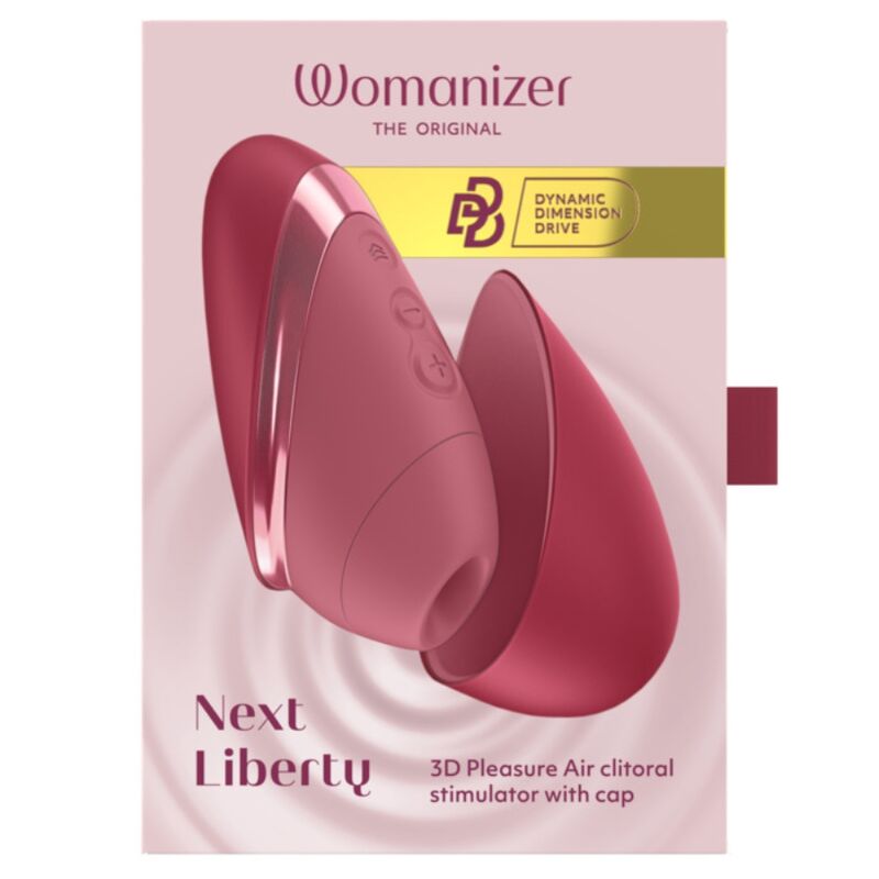 Womanizer - Stimulateur Clitorial À Succion Next 14 Niveaux D'intensité Bordeaux - Image 3