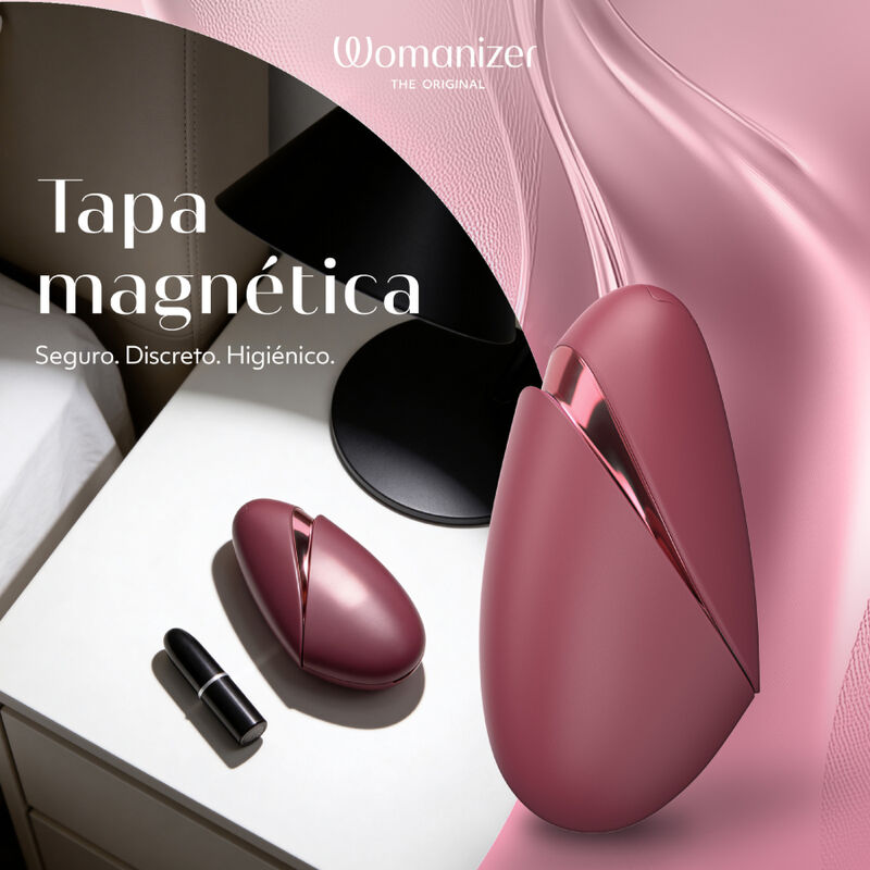 Womanizer - Stimulateur Clitorial À Succion Next 14 Niveaux D'intensité Bordeaux - Image 15