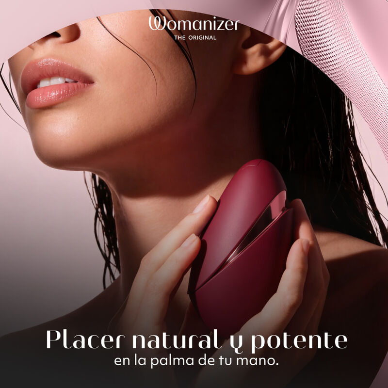 Womanizer - Stimulateur Clitorial À Succion Next 14 Niveaux D'intensité Bordeaux - Image 19