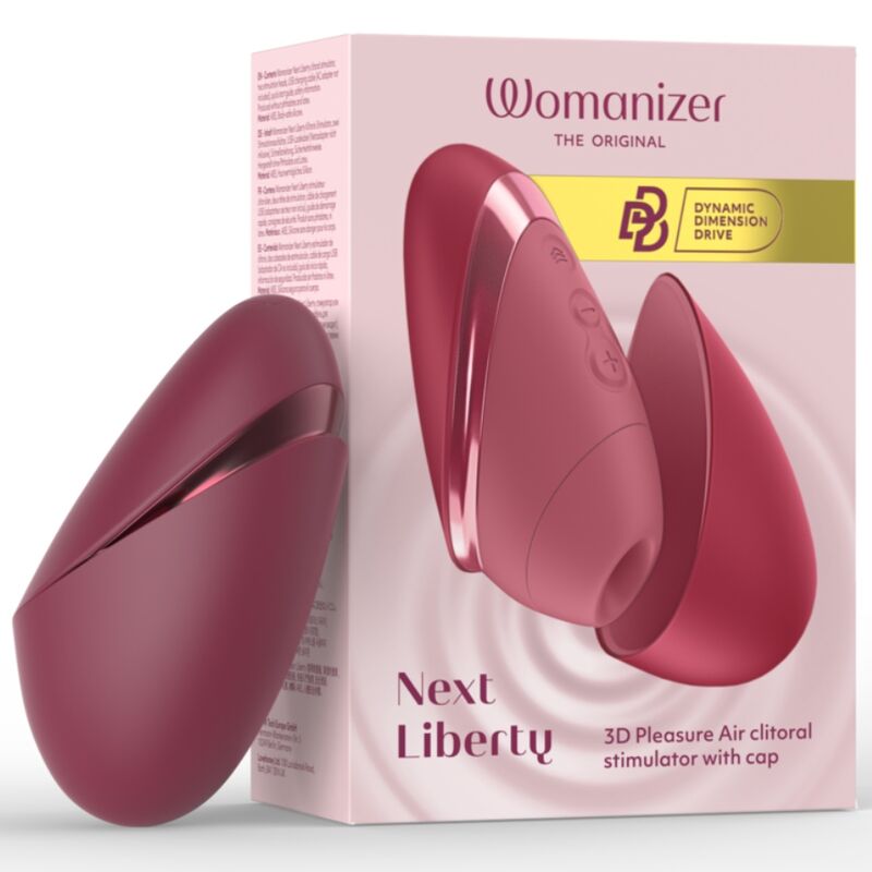 Womanizer - Stimulateur Clitorial À Succion Next 14 Niveaux D'intensité Bordeaux - Image 4