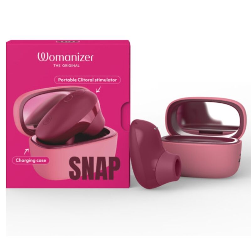 Womanizer - Stimulateur Clitorial À Succion Par Pression 6 Niveaux D'intensité Baie Écrasée - Image 4