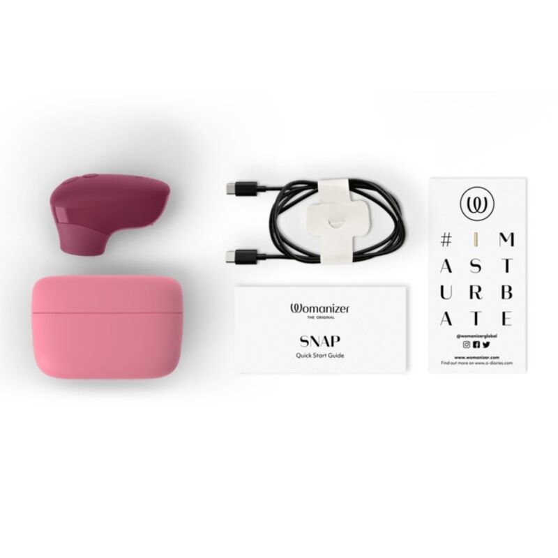 Womanizer - Stimulateur Clitorial À Succion Par Pression 6 Niveaux D'intensité Baie Écrasée - Image 7