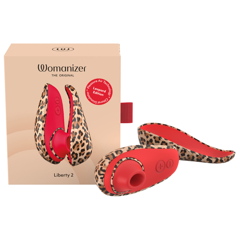 Womanizer - Liberty 2 Stimulateur Clitorial À Succion 8 Niveaux D'intensité Imprimé Léopard - Image 3