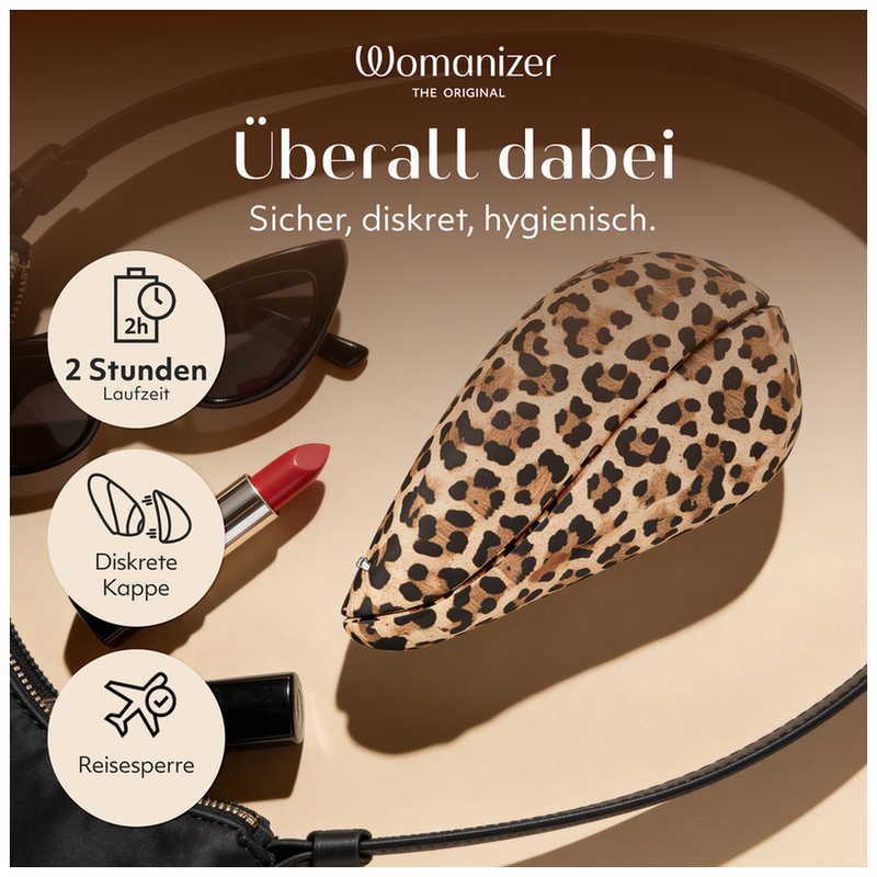 Womanizer - Liberty 2 Stimulateur Clitorial À Succion 8 Niveaux D'intensité Imprimé Léopard - Image 17