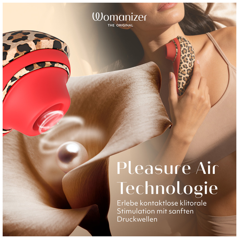 Womanizer - Liberty 2 Stimulateur Clitorial À Succion 8 Niveaux D'intensité Imprimé Léopard - Image 18