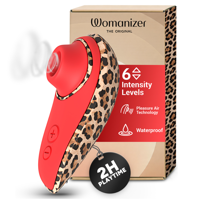 Womanizer - Liberty 2 Stimulateur Clitorial À Succion 8 Niveaux D'intensité Imprimé Léopard - Image 9