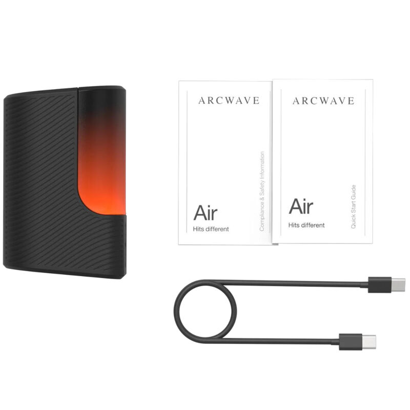 Arcwave - Air Masturbateur Masculin Extensible Avec Impulsions D'air Et 6 Niveaux D'intensité Noir - Image 4