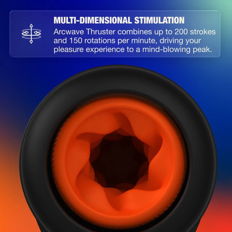Arcwave - Thruster Stroker Masculin Automatique Avec Va-Et-Vient, Rotation Et Contrôle - Image 10