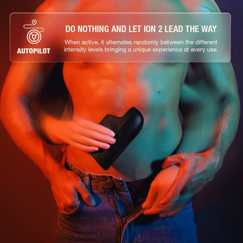 Arcwave - Ion 2 Stroker Masculin Avec Stimulation Par Ondes D'air Pulsées Noir - Image 10