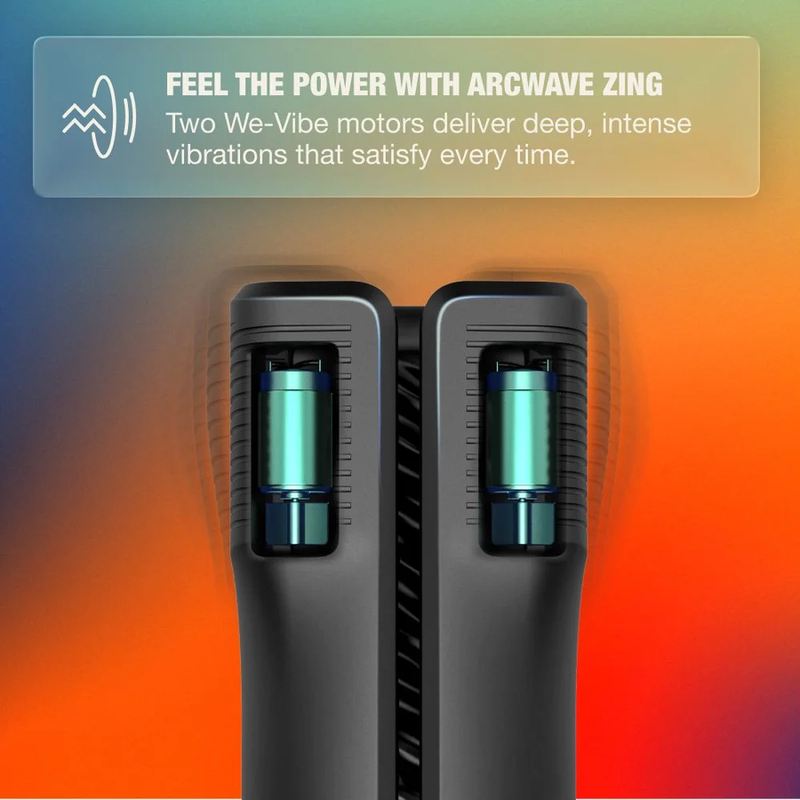 Arcwave - Zing Stroker Masculin Vibrant À Double Moteur Noir - Image 5