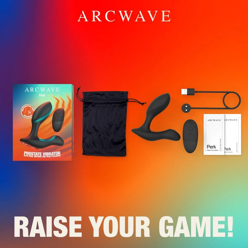 Arcwave - Perk Masseur De Prostate Vibrant À Double Moteur Et Télécommande Noir - Image 7