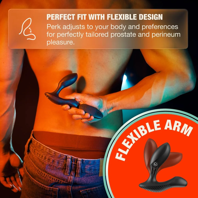 Arcwave - Perk Masseur De Prostate Vibrant À Double Moteur Et Télécommande Noir - Image 9