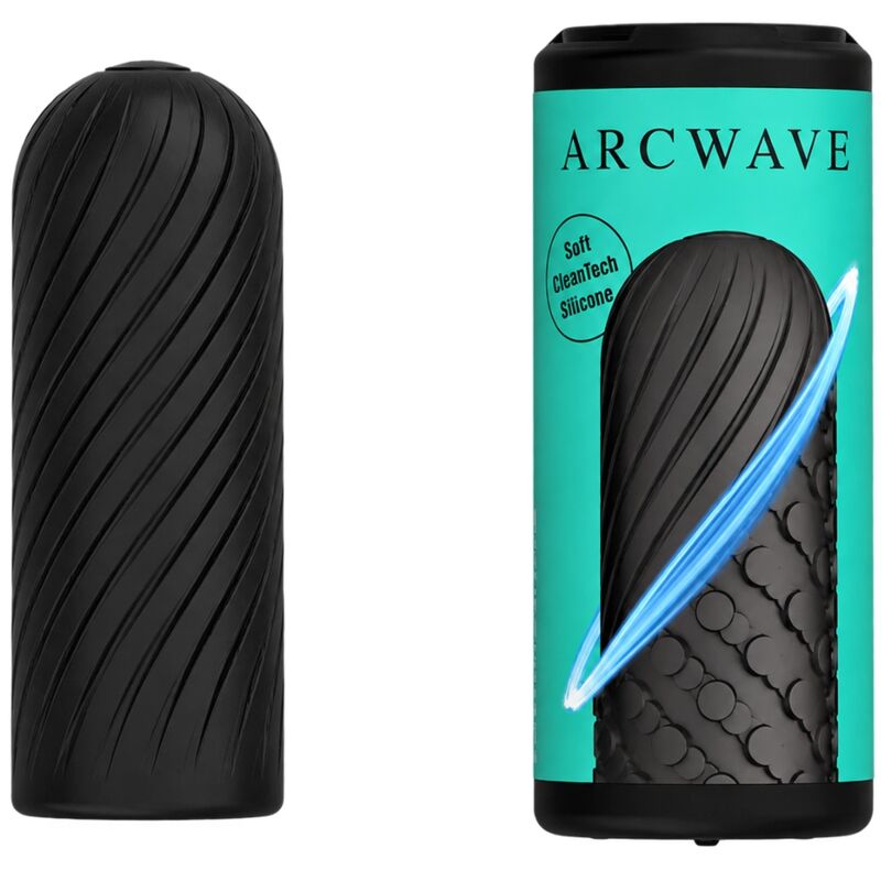 Arcwave - Ghost Stroker Réversible En Silicone Noir - Image 3