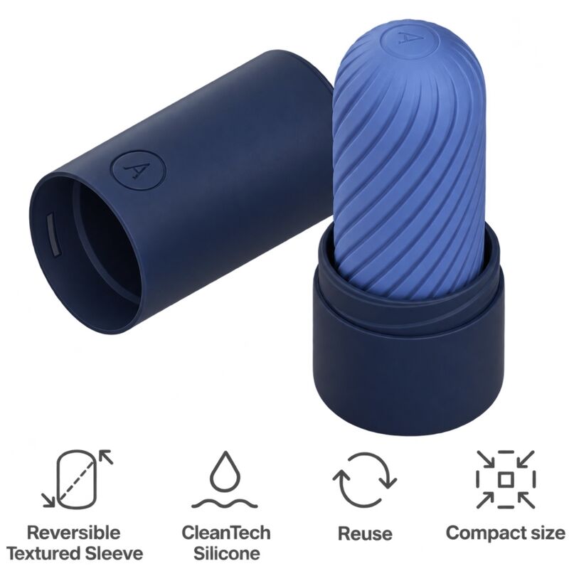Arcwave - Ghost Stroker Réversible En Silicone Bleu - Image 4