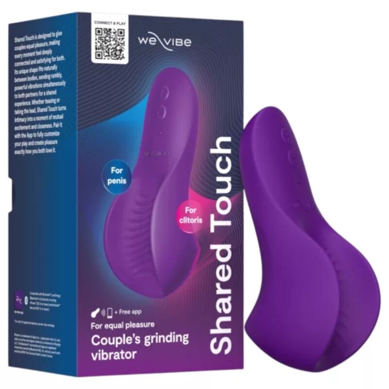We-Vibe - Vibrateur Double Face Pour Couples À Toucher Partagé Violet - Image 3