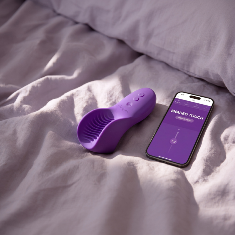 We-Vibe - Vibrateur Double Face Pour Couples À Toucher Partagé Violet - Image 9