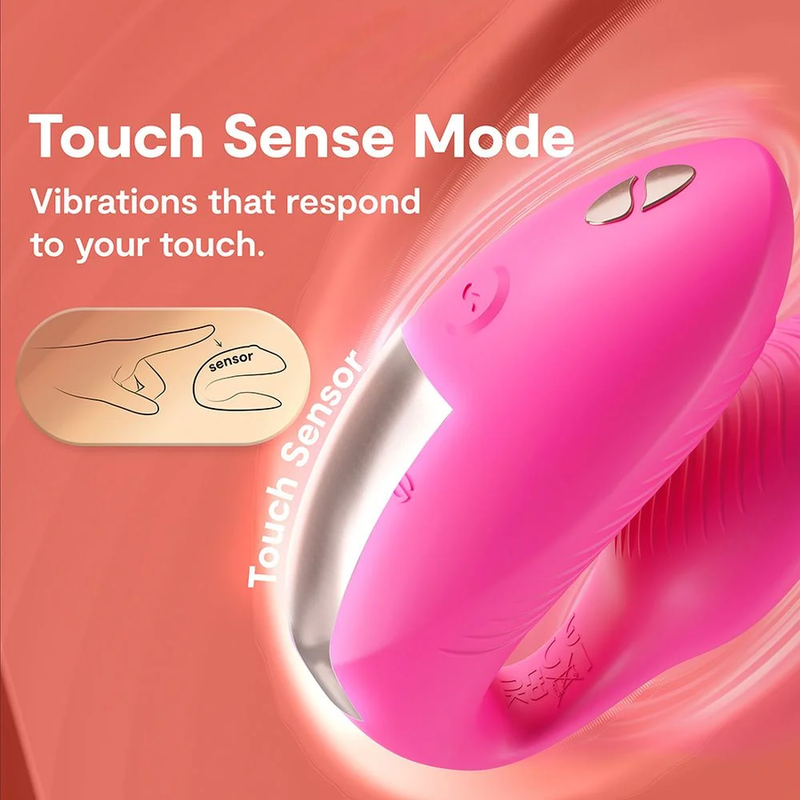 We-Vibe - Vibrateur Chorus Pro Premium Pour Couples Rose Électrique - Image 12