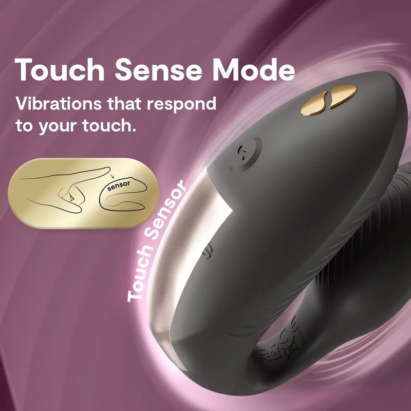 We-Vibe - Chorus Pro Vibrateur Premium Pour Couples Noir Satiné - Image 12